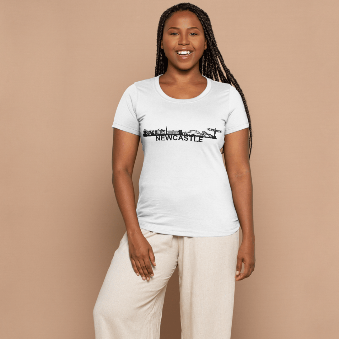 Newcastle Skyline T-Shirt with City Name