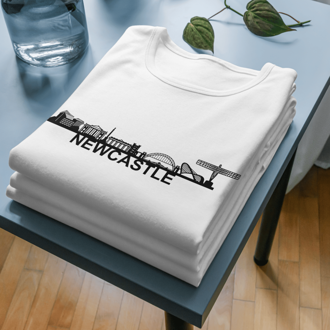 Newcastle Skyline T-Shirt with City Name