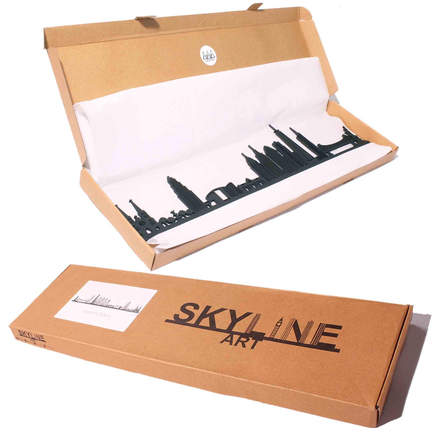 Boston Skyline Wood Wall Art - Boston Gift - Skyline Art - Wood Wall Art