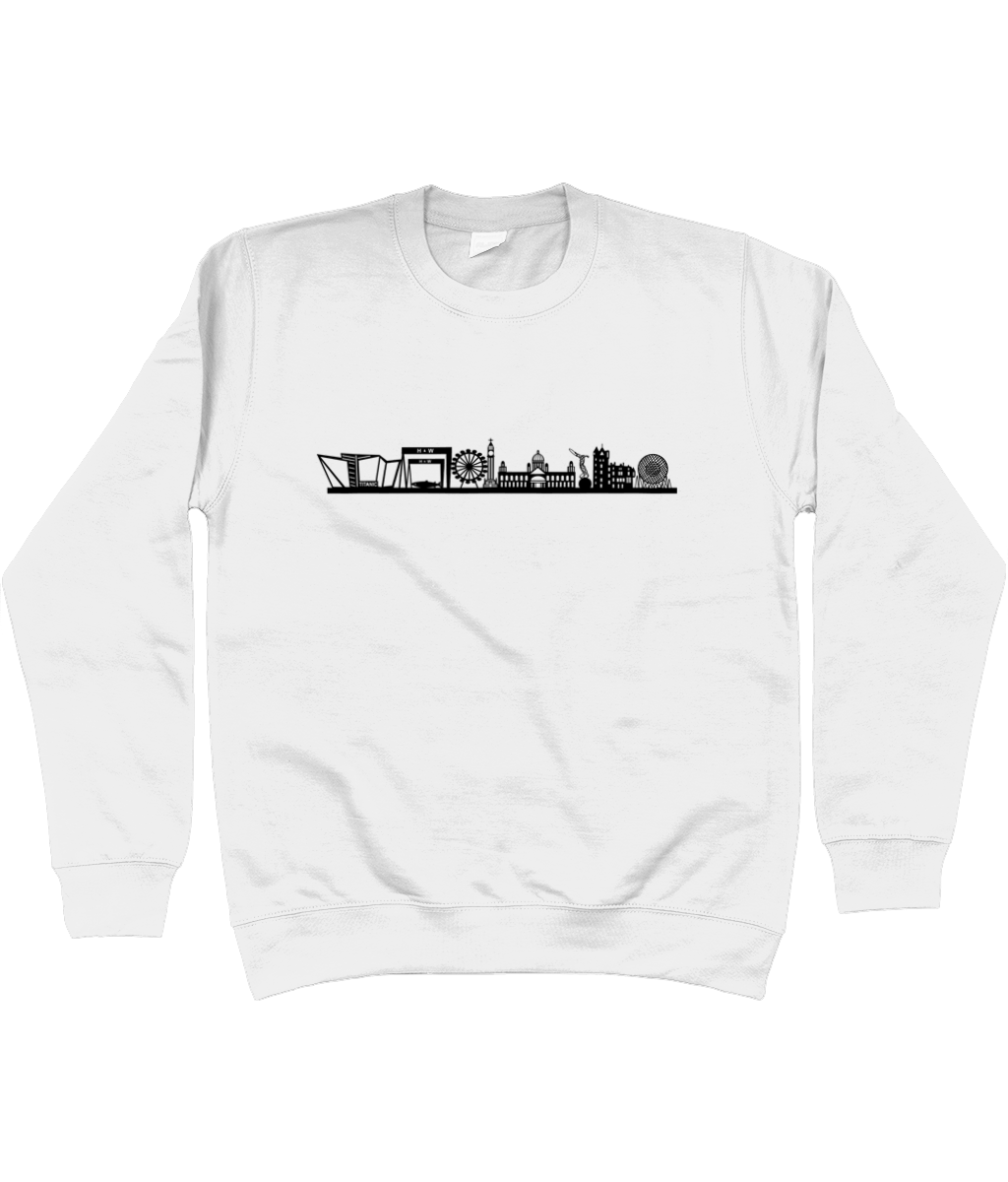 Belfast Skyline Sweatshirt - Belfast Gift