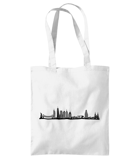 New York Skyline Tote Bag