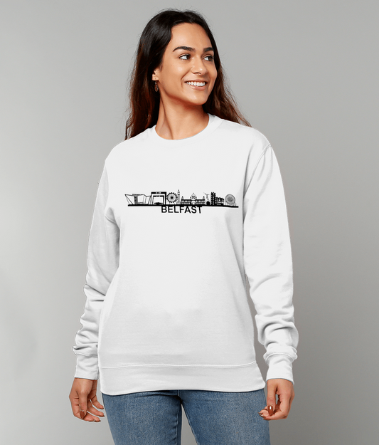 Belfast Skyline Sweatshirt - Belfast Gift