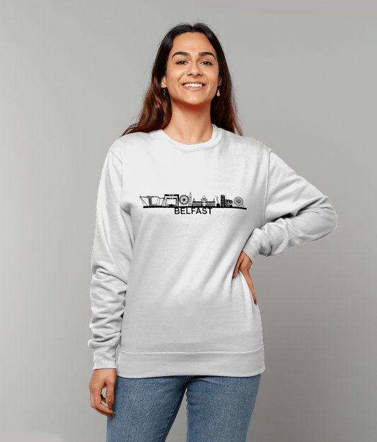 Belfast Skyline Sweatshirt with City Name