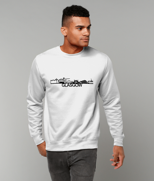 Glasgow Skyline Sweatshirt with City Name