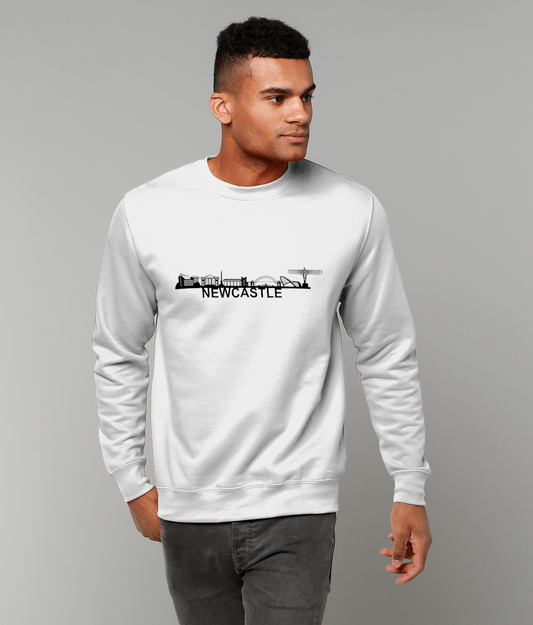 Newcastle Skyline Sweatshirt with City Name