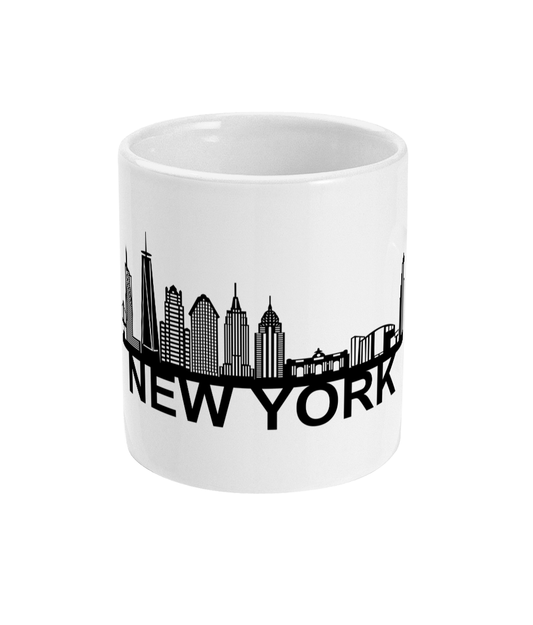 New York Skyline 11oz Mug with City Name