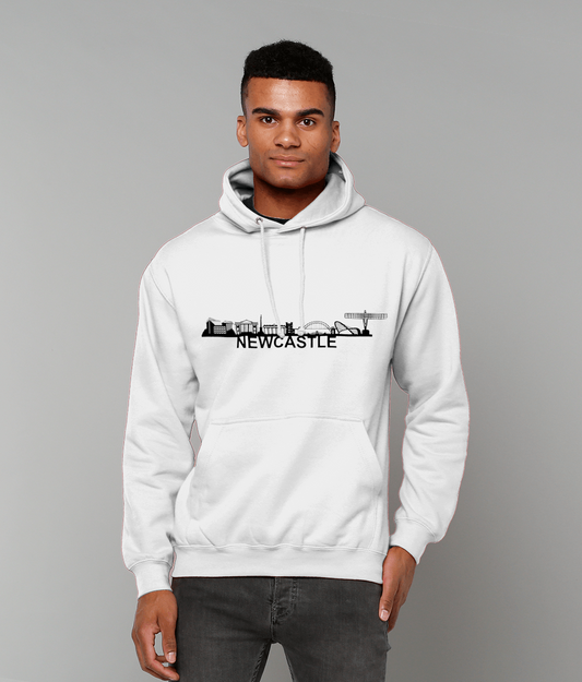 Newcastle Skyline Hoodie with City Name