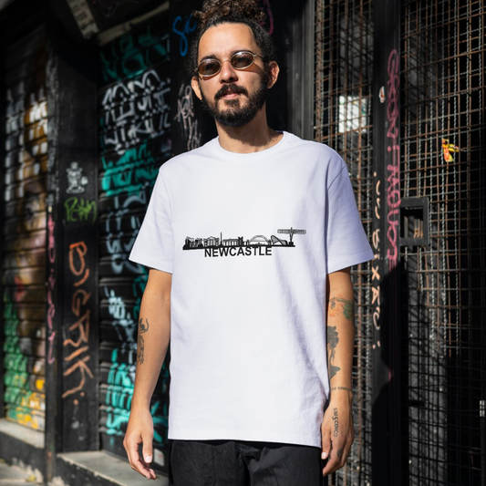 Newcastle Skyline T-Shirt with City Name
