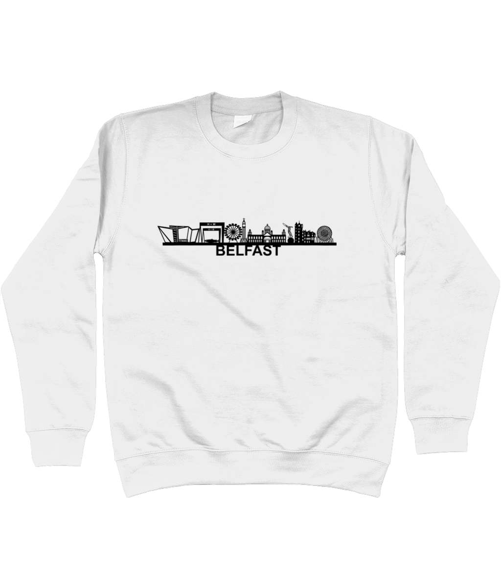 Belfast Skyline Sweatshirt with City Name