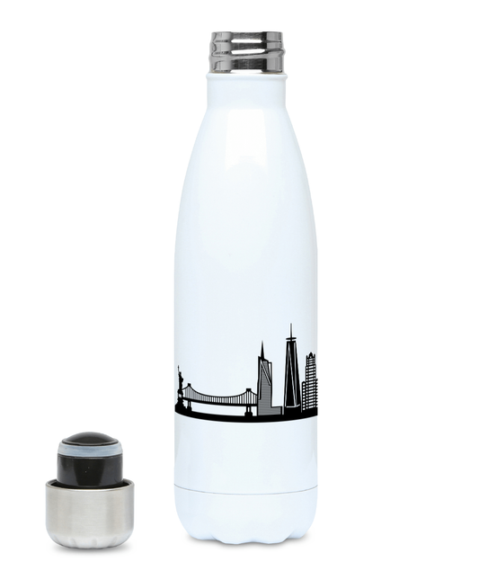 New York Skyline 500ml Water Bottle