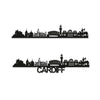 Cardiff Skyline Wood Wall Art