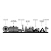 Las Vegas Skyline Wood Wall Art