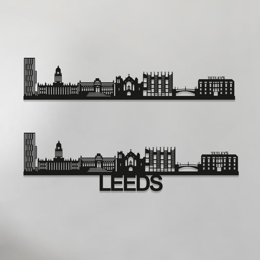 Leeds Skyline Wood Wall Art