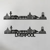 Liverpool Skyline Wood Wall Art