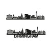 Birmingham Skyline Wood Wall Art