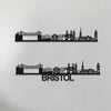 Bristol Skyline Wood Wall Art