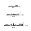 Dubai Skyline Wood Wall Art