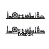 London Skyline Wood Wall Art