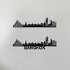 Bangkok Skyline Wood Wall Art