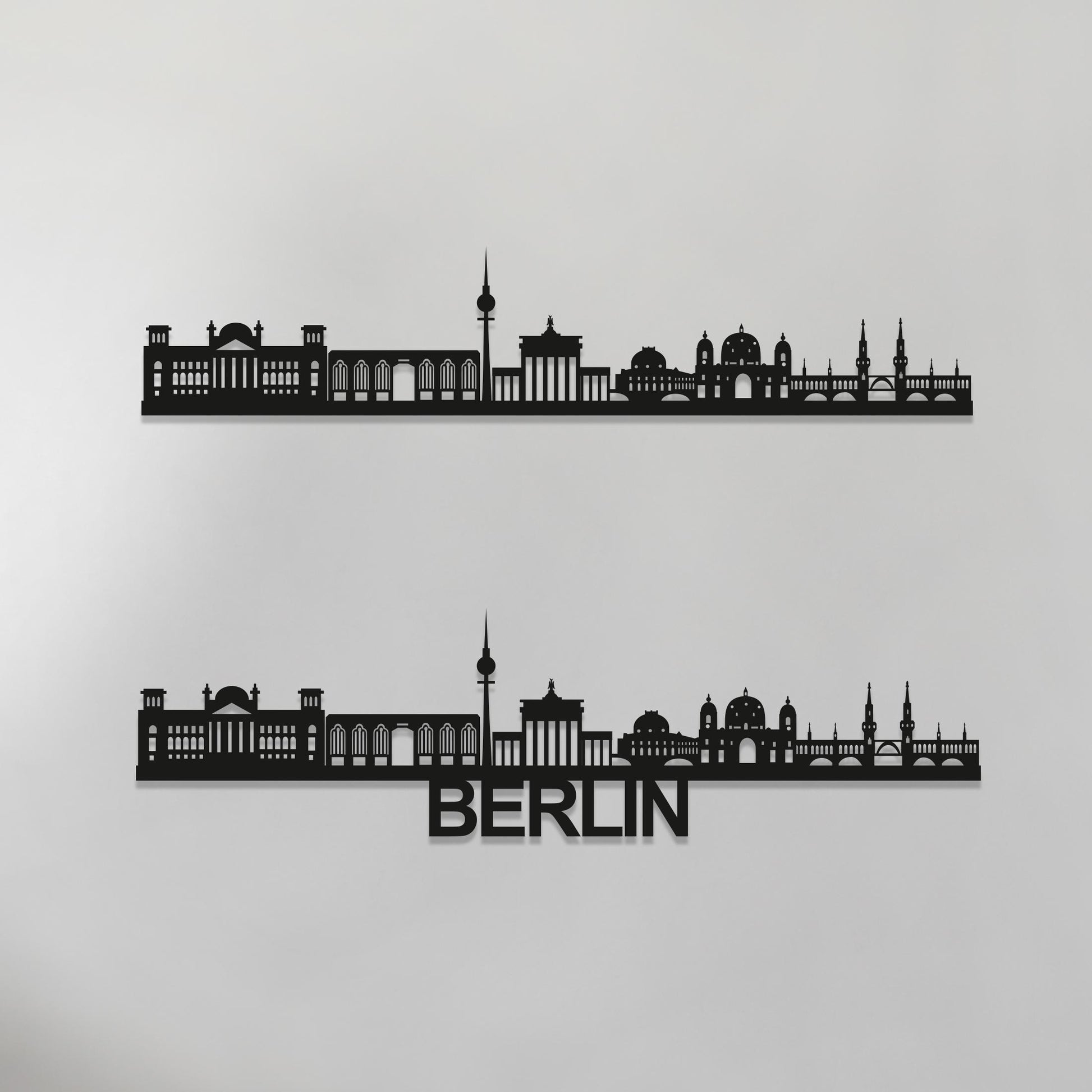 Berlin Skyline Wood Wall Art - Berlin Gift - Skyline Art - Wood Wall Art