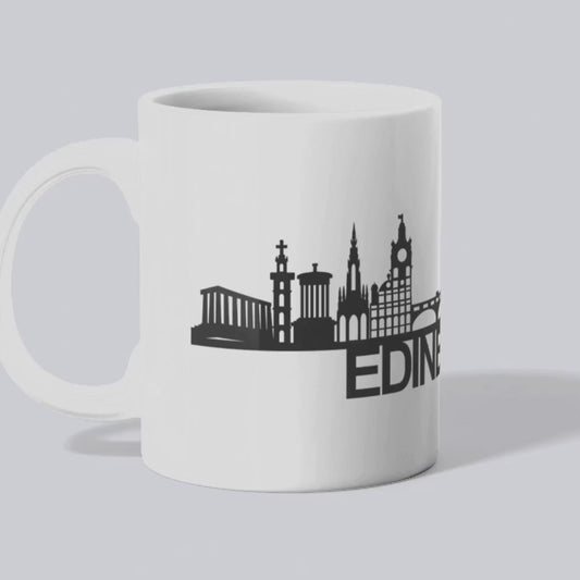 Edinburgh Skyline 11oz Mug with City Name